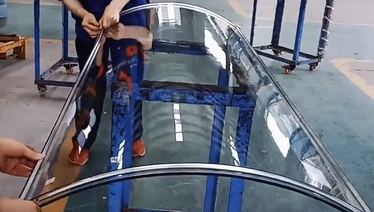 6mm Curved Insulated Glass