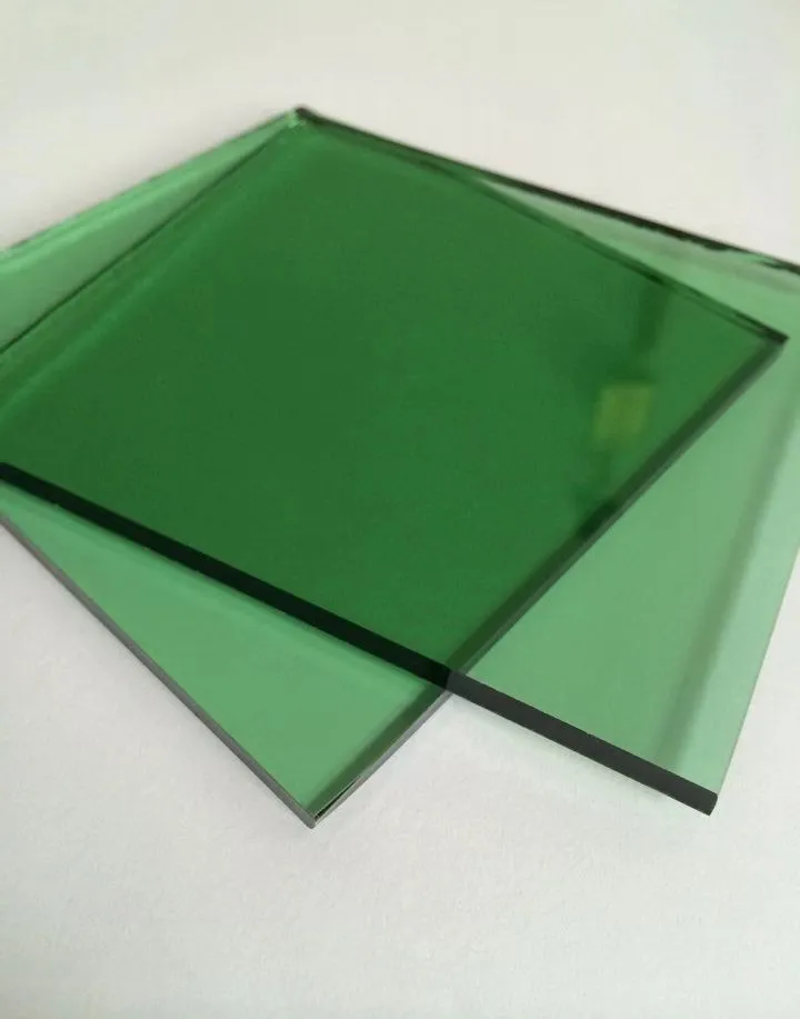 Σκούρο πράσινο Float Glass
